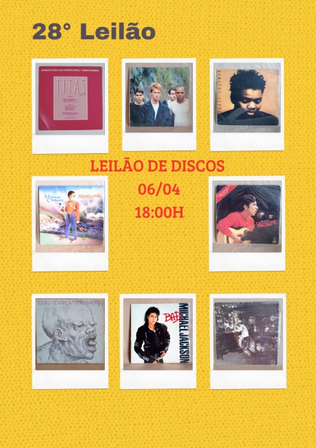 Leilão de Discos Medieval  - 28º Leilão Medieval