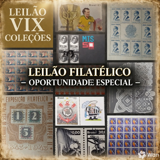 196º LEILÃO ESPECIAL DE FILATELIA