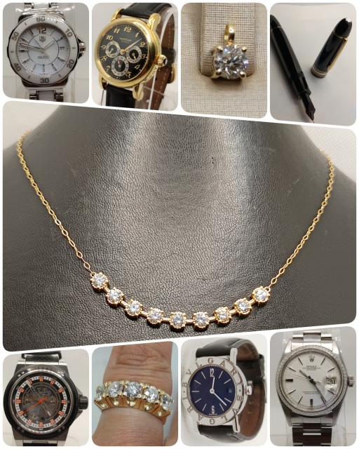 LEILÃO DE RELÓGIOS, JOIAS, CANETAS E ANTIGUIDADES