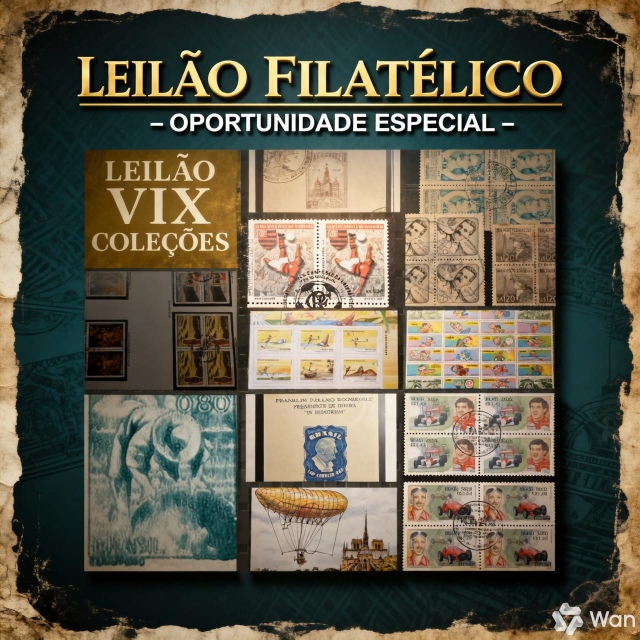 197º LEILÃO ESPECIAL DE FILATELIA