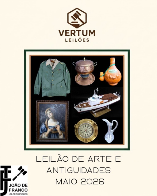 LEILÃO DE ARTE E ANTIGUIDADES MAIO 2026