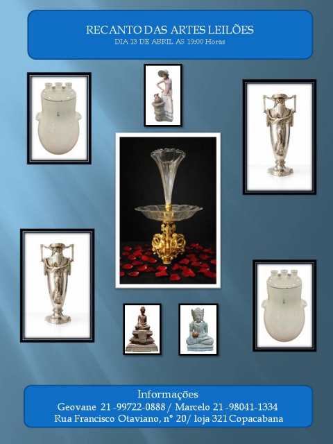 LEILÃO DE ARTE E ANTIGUIDADES