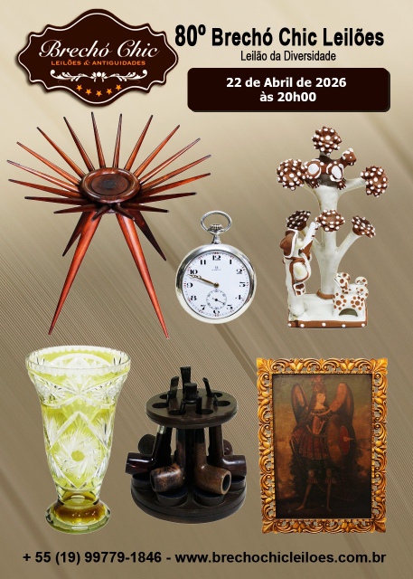 80 LEILÃO DE ARTE E ANTIGUIDADES