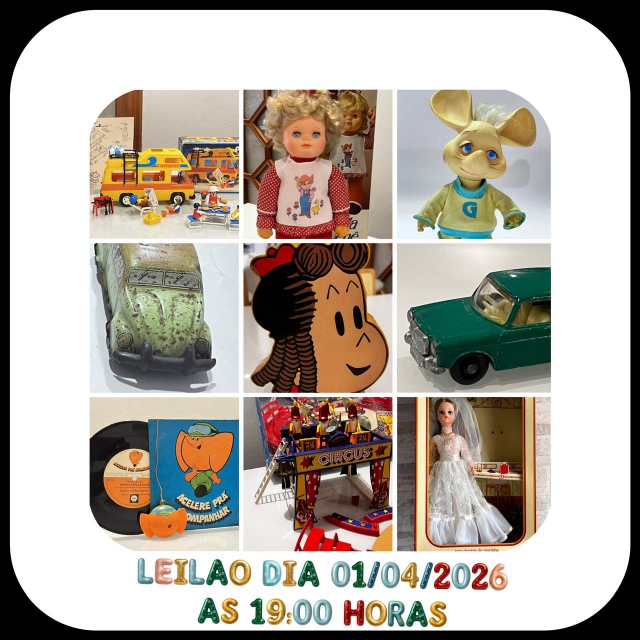 88º Leilão Beth Rodrigues (Brinquedos Antigos e Coleções)