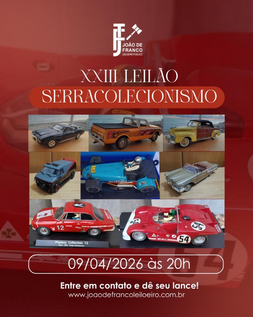 XXIII SERRACOLECIONISMO - Artes, antiguidades, colecionismo, matchbox, hotwheels, miniaturas, moedas