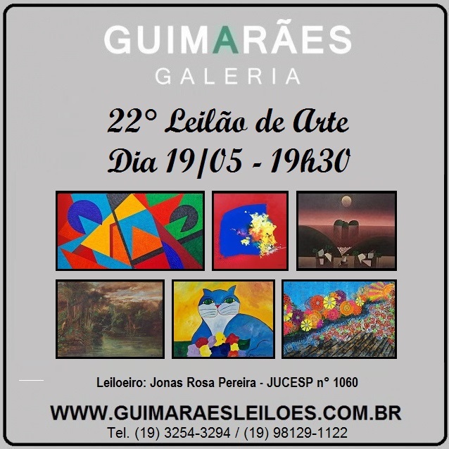 22º  LEILÃO DE ARTE
