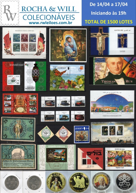 58º LEILÃO RW COLECIONÁVEIS