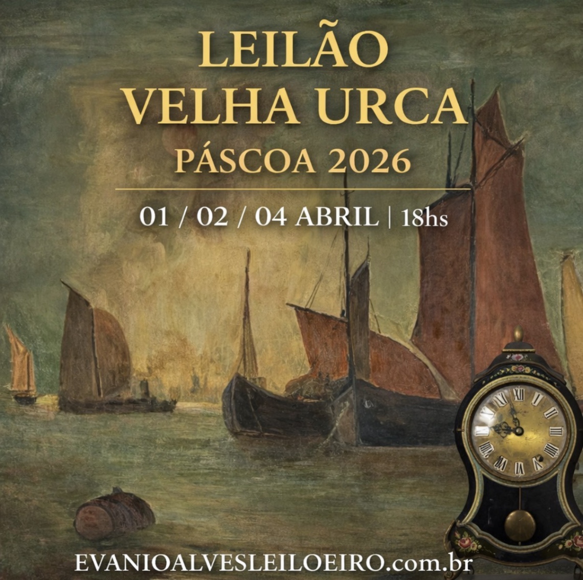 LEILÃO VELHA URCA, PÁSCOA 2026