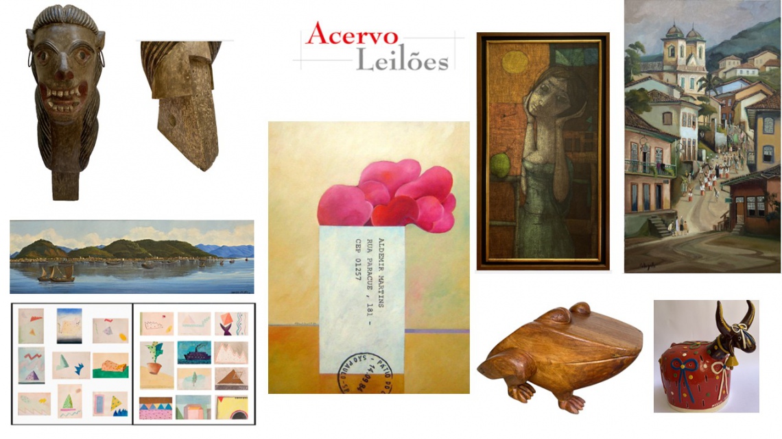 LEILÃO DE ARTES PLÁSTICAS E ARTE POPULAR - 22/04/2026 - 20h00