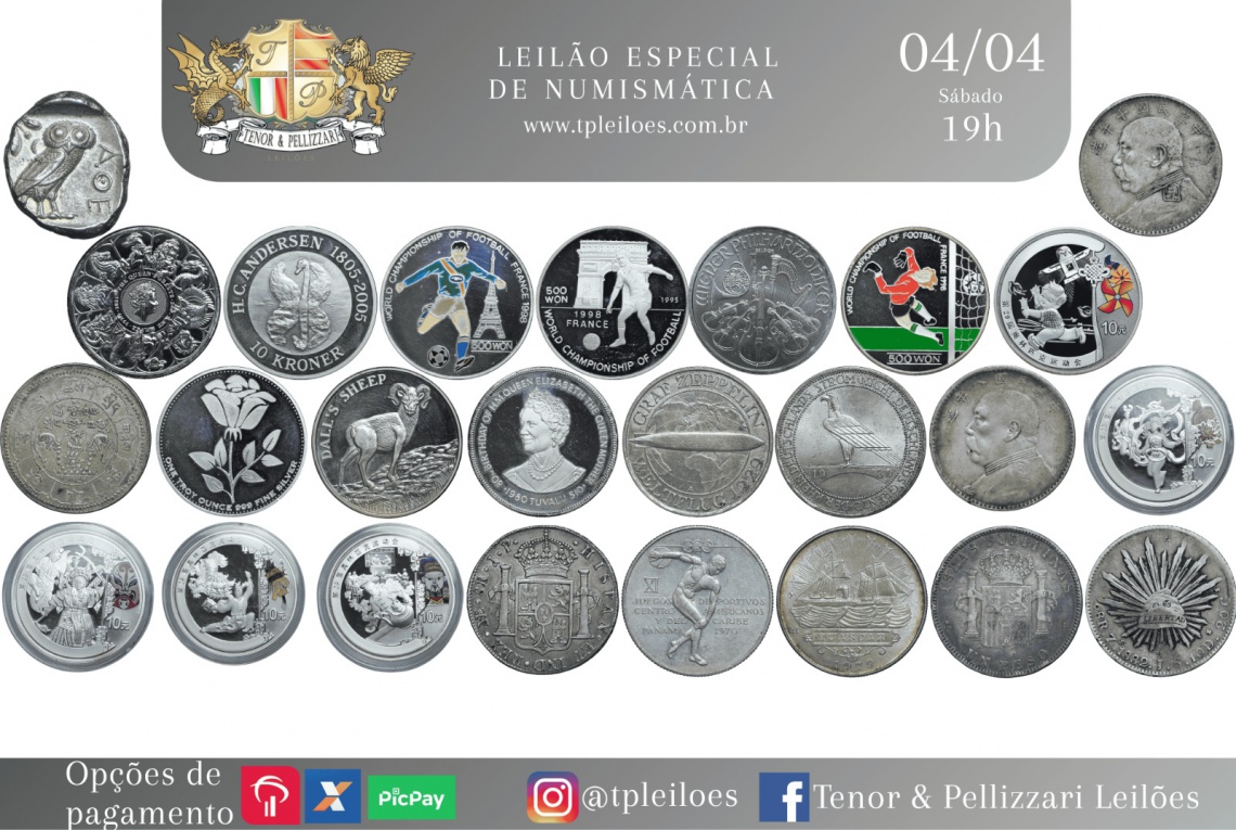 LEILÃO ESPECIAL DE NUMISMÁTICA