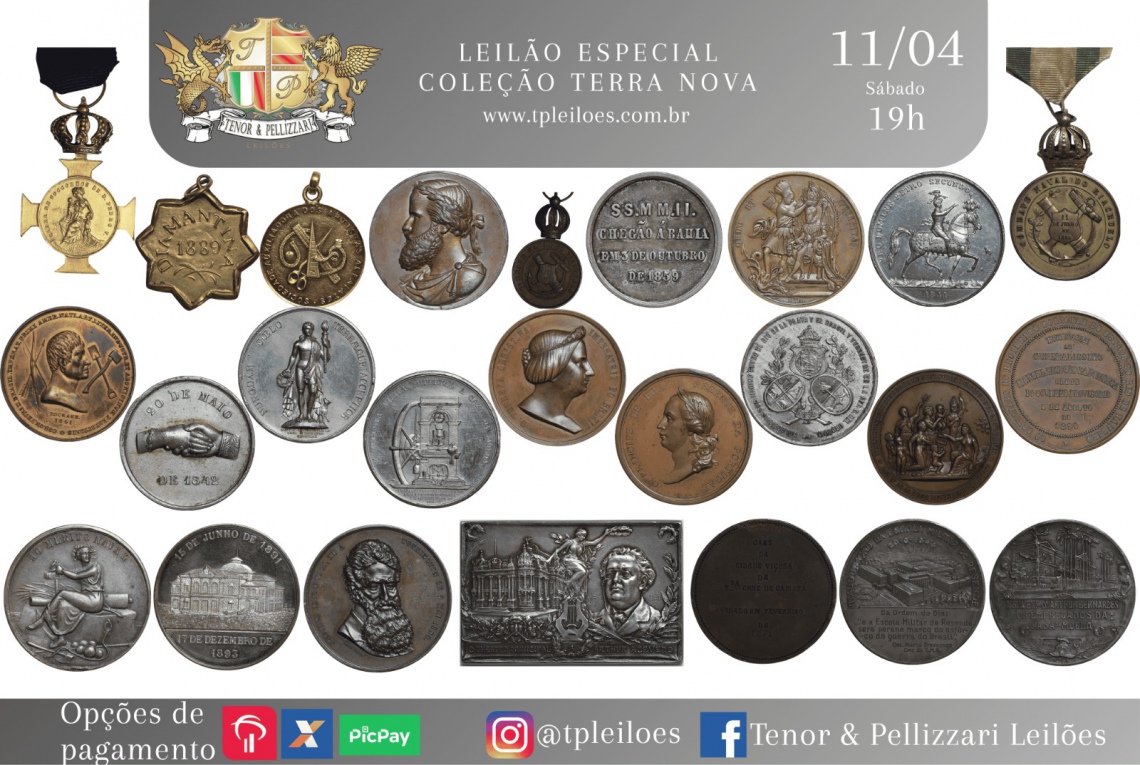 LEILÃO ESPECIAL - COLEÇÃO TERRA NOVA