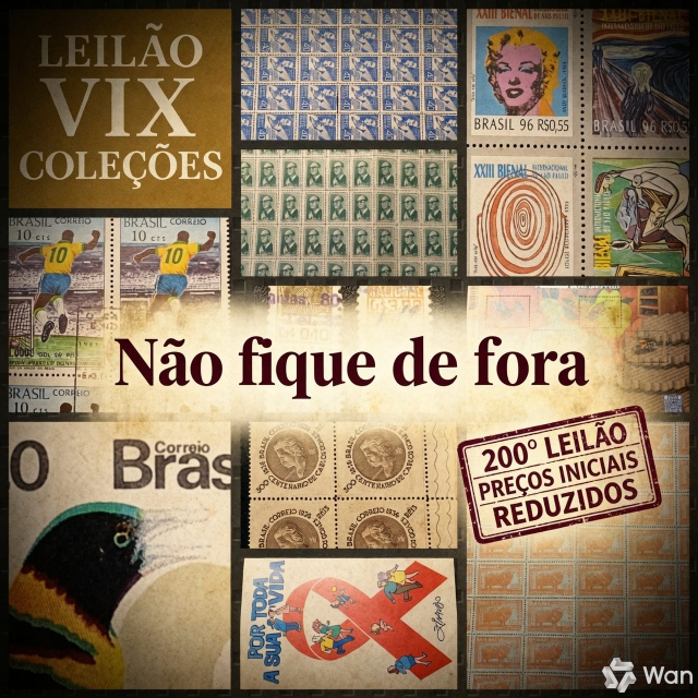 200º LEILÃO ESPECIAL DE FILATELIA