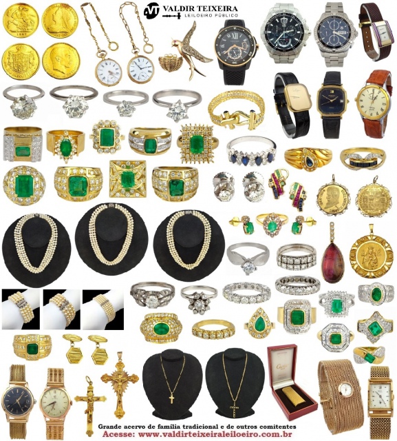 LEILÃO ESPECIAL DE JOIAS, RELÓGIOS E ARTIGOS DE LUXO - ABRIL DE 2026.