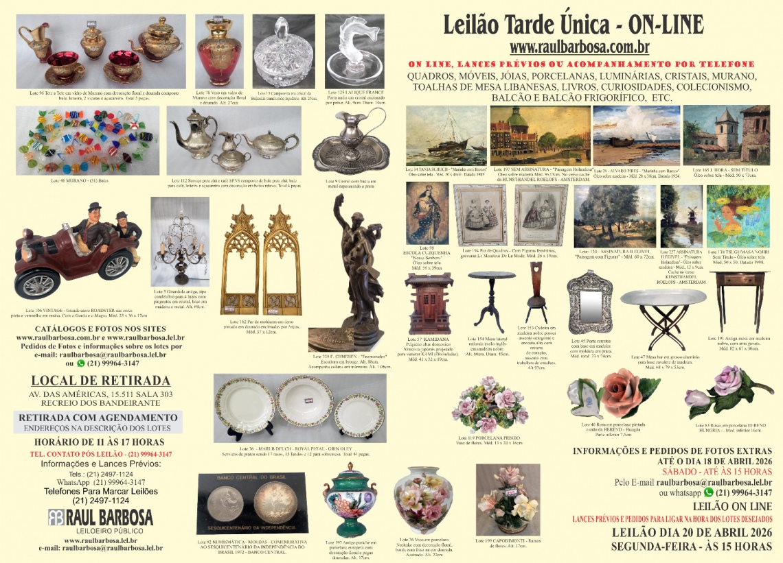 Raul Barbosa - Leiloeiro Público