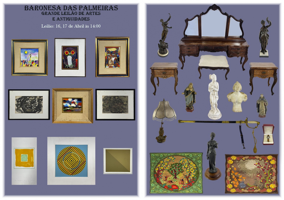 LEILÃO DE ARTE E ANTIGUIDADES