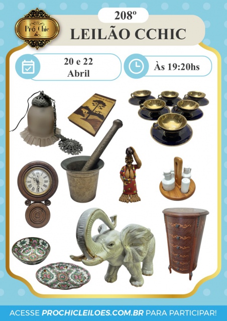 208º LEILÃO CCHIC