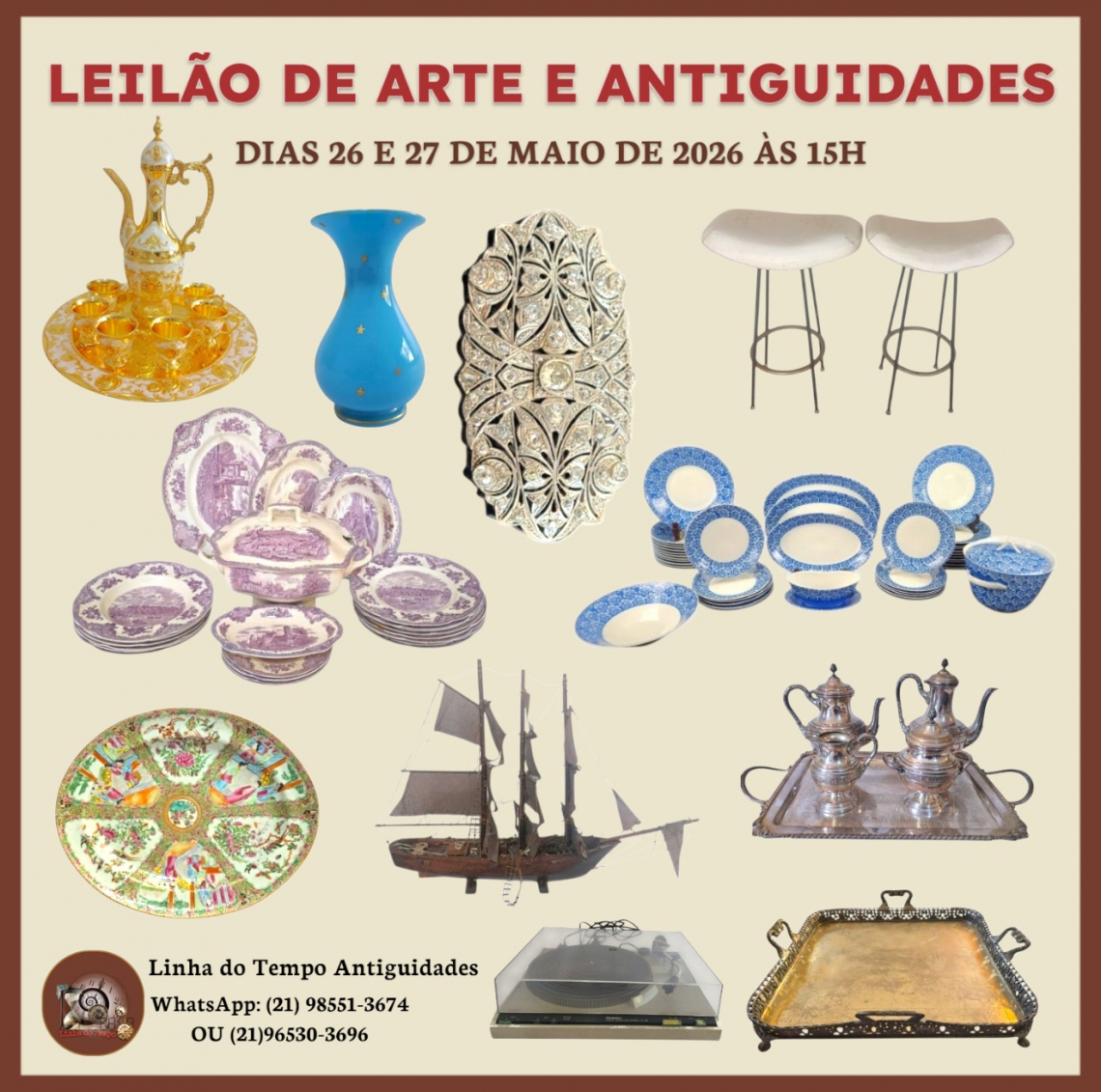 LEILÃO DE ARTE E ANTIGUIDADES
