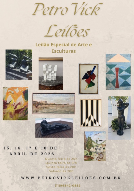 LEILÃO DE ARTE E ANTIGUIDADES