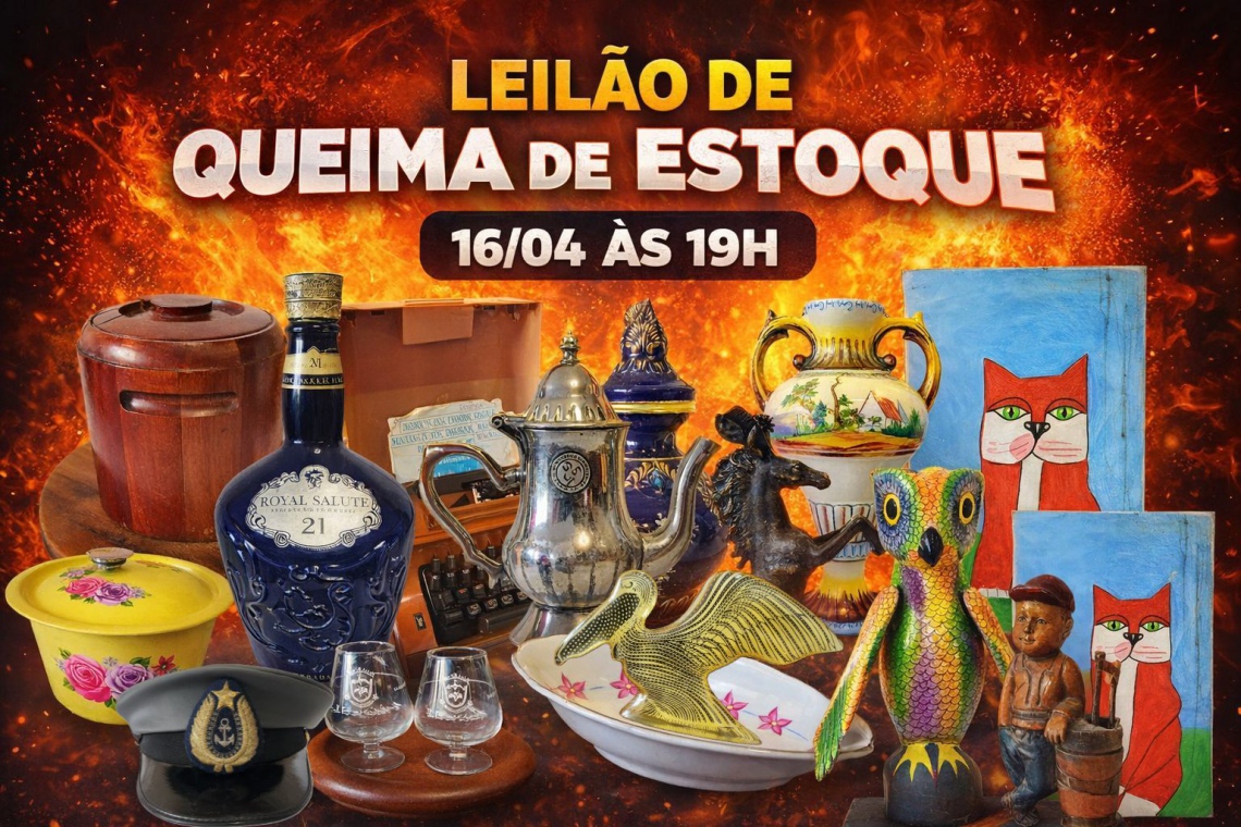 LEILÃO DE QUEIMA DE ESTOQUE
