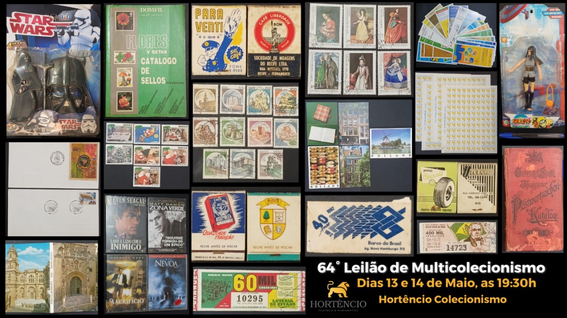 64 LEILÃO DE MULTICOLECIONISMO