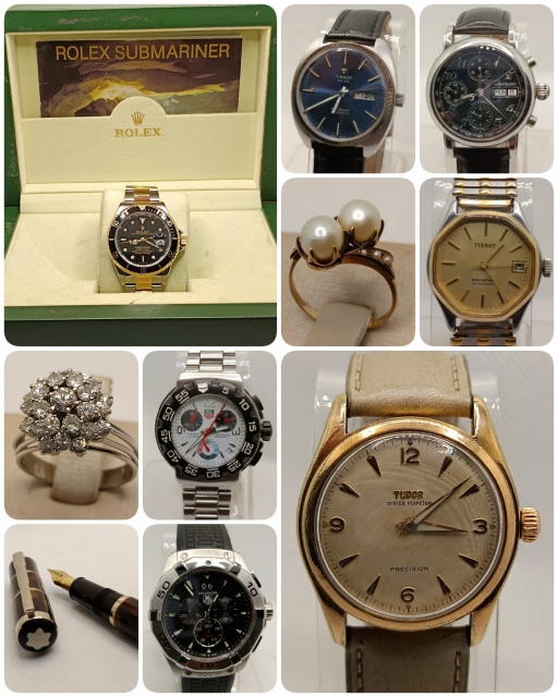 LEILÃO DE RELÓGIOS, JOIAS, CANETAS E ANTIGUIDADES