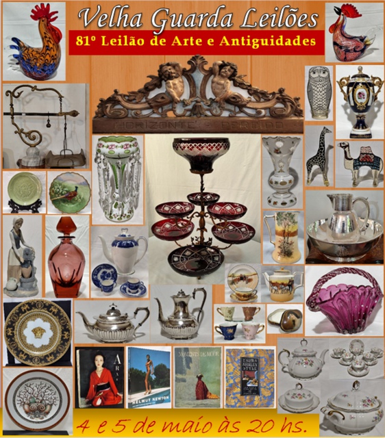 81º Leilão de Arte, Antiguidades, Decoração e Colecionismo