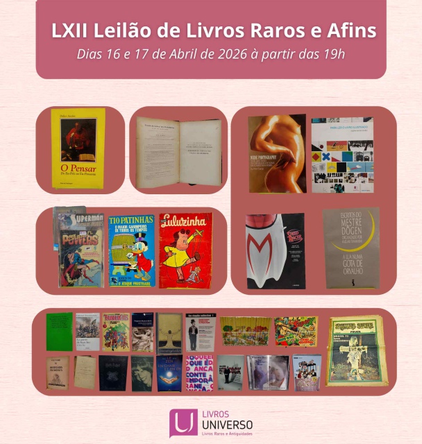 LXII LEILÃO DE ARTE E ANTIGUIDADES