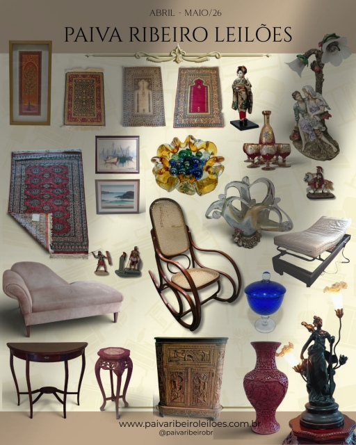 LEILÃO VARIEDADES & ESTILO - CURADORIA RESIDENCIAL