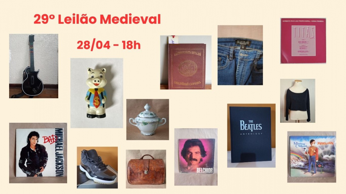 TEM DE TUDO V - 29 Leilão Medieval