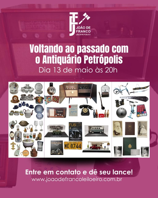 VOLTANDO AO PASSADO COM O ANTIQUÁRIO PETRÓPOLIS