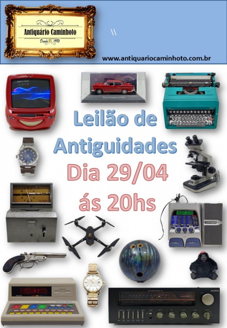 56º  LEILÃO ANTIQUARIO CAMINHOTO