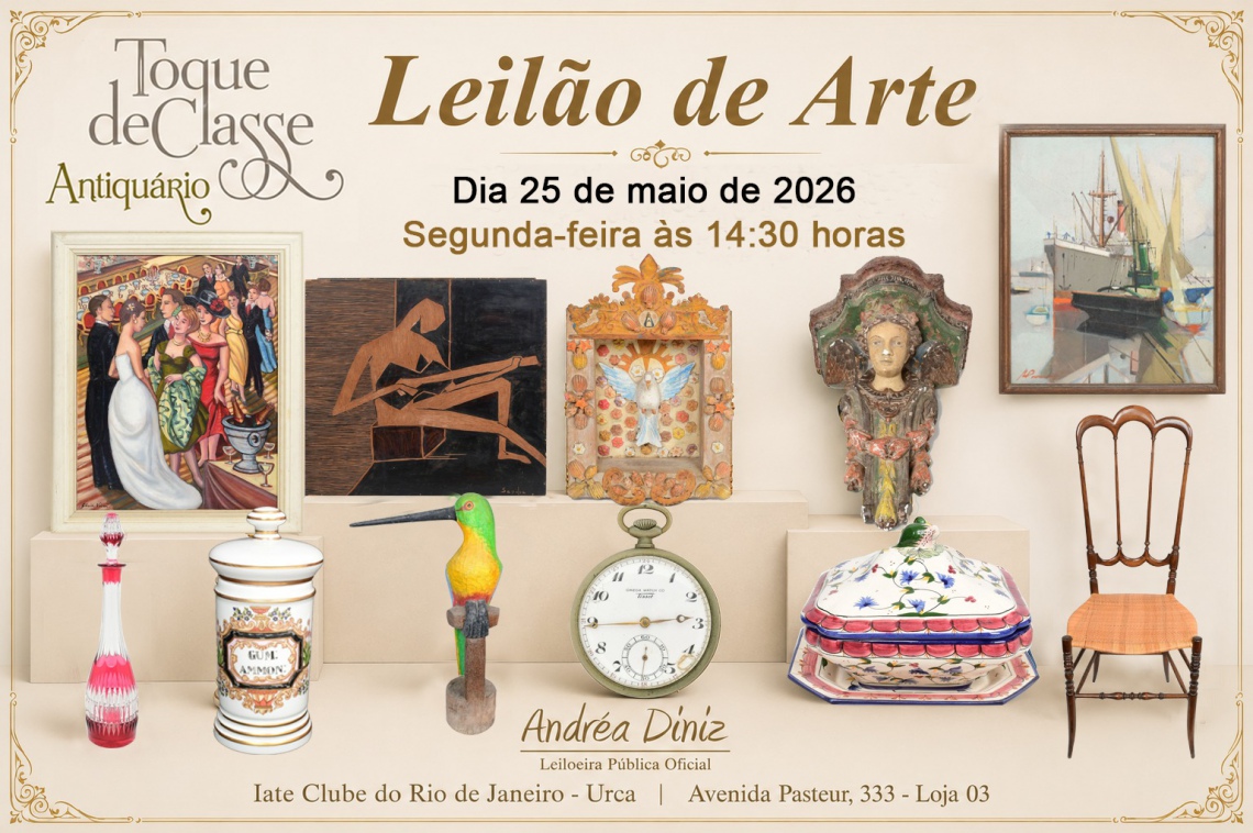 LEILÃO DE ARTE E ANTIGUIDADES
