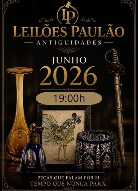 LEILÃO DE ARTE E ANTIGUIDADES - JUNHO 2026