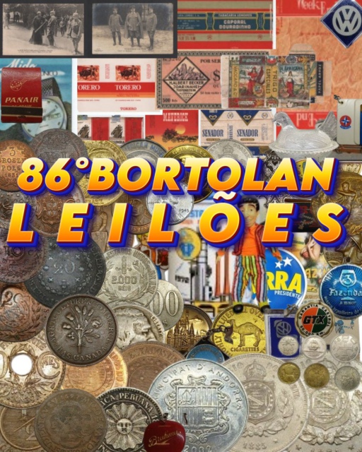 86º LEILÃO BORTOLAN DE COLECIONÁVEIS E ANTIGUIDADES