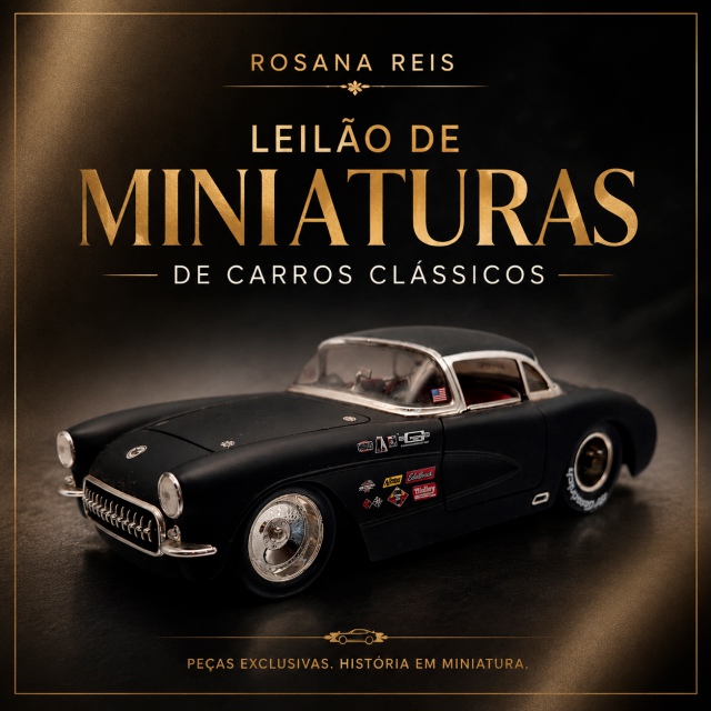 COLECIONISMO - Miniaturas de Carros Clássicos