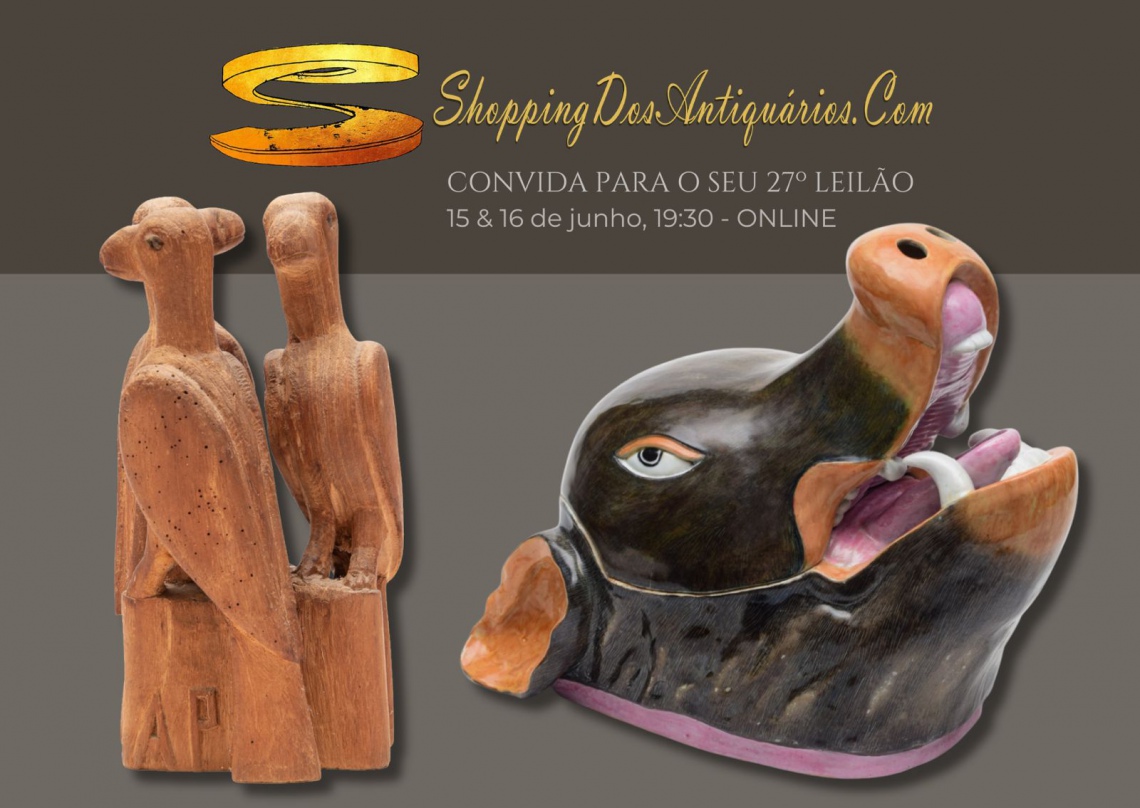 Portal ShoppingDosAntiquarios.Com - 27º LEILÃO DE ARTE E ANTIGUIDADES