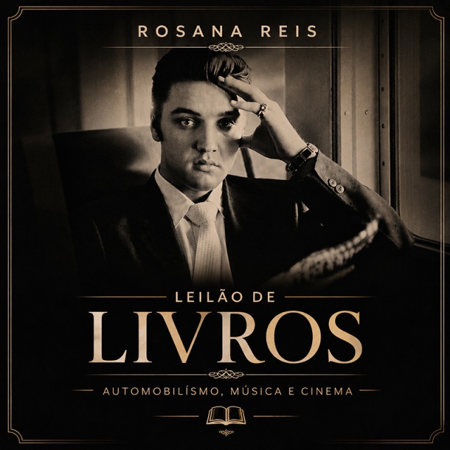 LEILÃO DE LIVROS - Automobilísmo | Cinema | Música