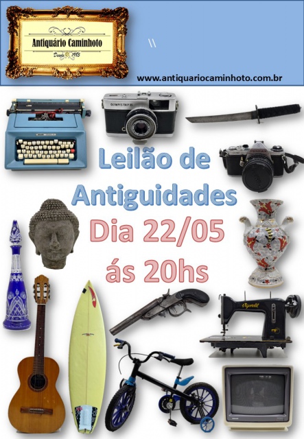 57º  LEILÃO ANTIQUARIO CAMINHOTO