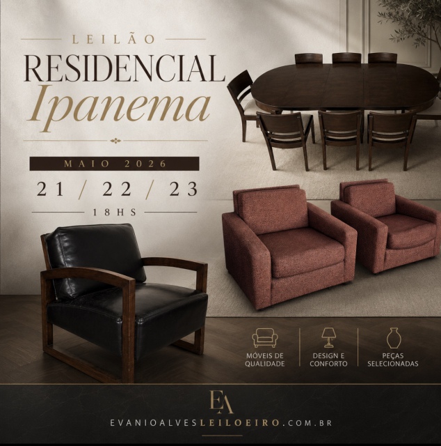 LEILÃO RESIDENCIAL IPANEMA MAIO 2026