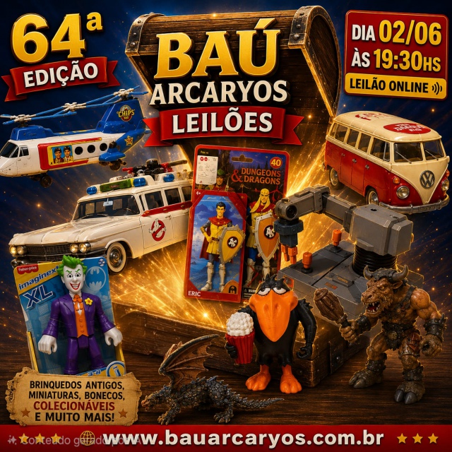 64ª Edição Bau Arcaryos Leilões