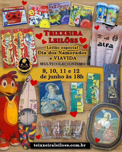 LEILÃO ESPECIAL DIA DOS NAMORADOS E VIAVIDA