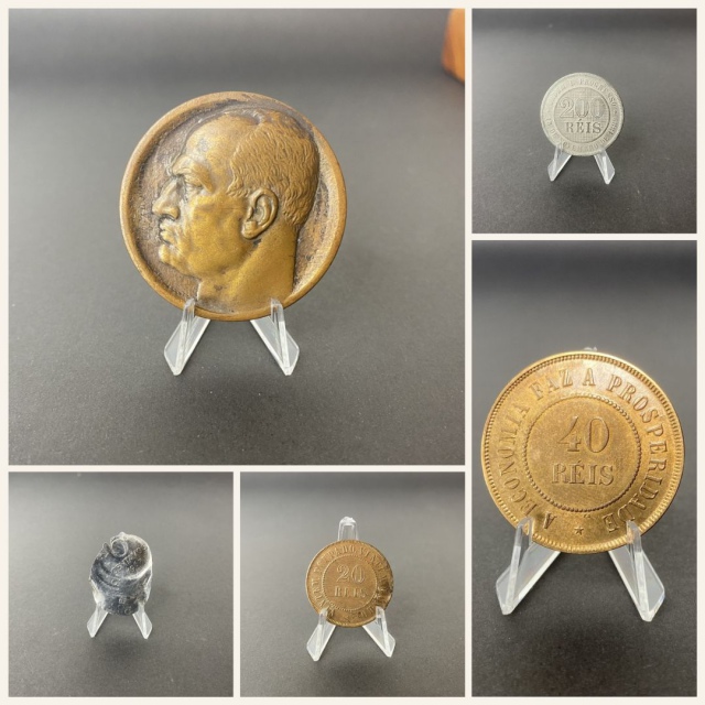 LEILÃO DE MOEDAS - NUMISMÁTICA