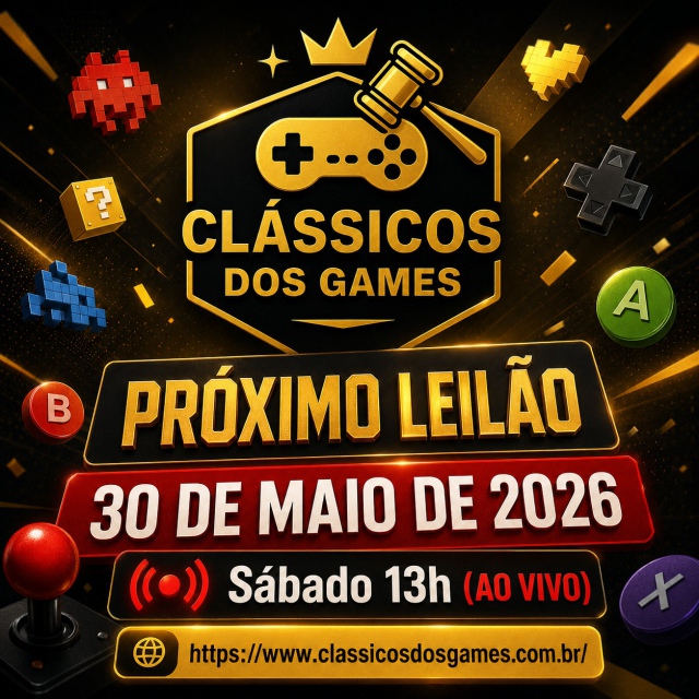 16º Leilão Clássicos dos Games