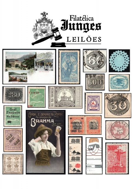 99º Leilão de Filatelia - Com Brasil e Estrangeiros