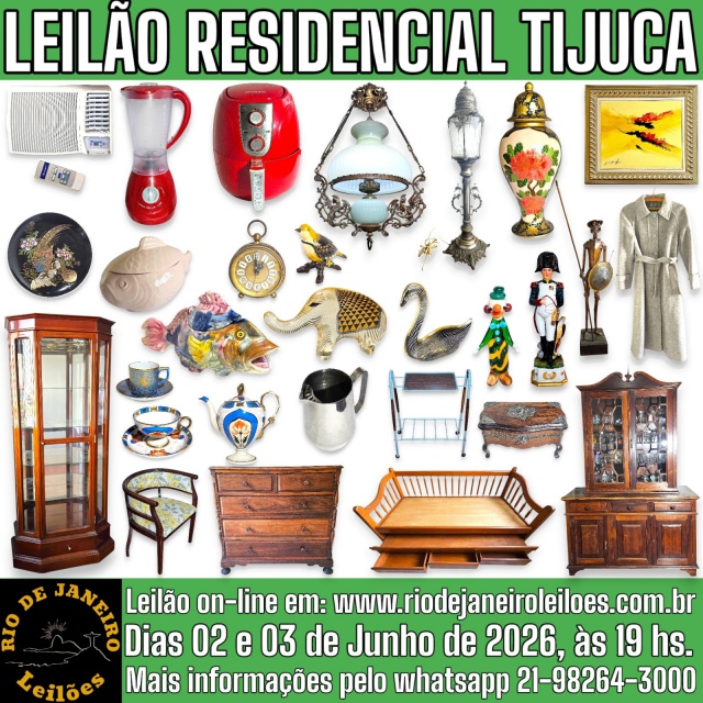 LEILÃO RESIDENCIAL TIJUCA