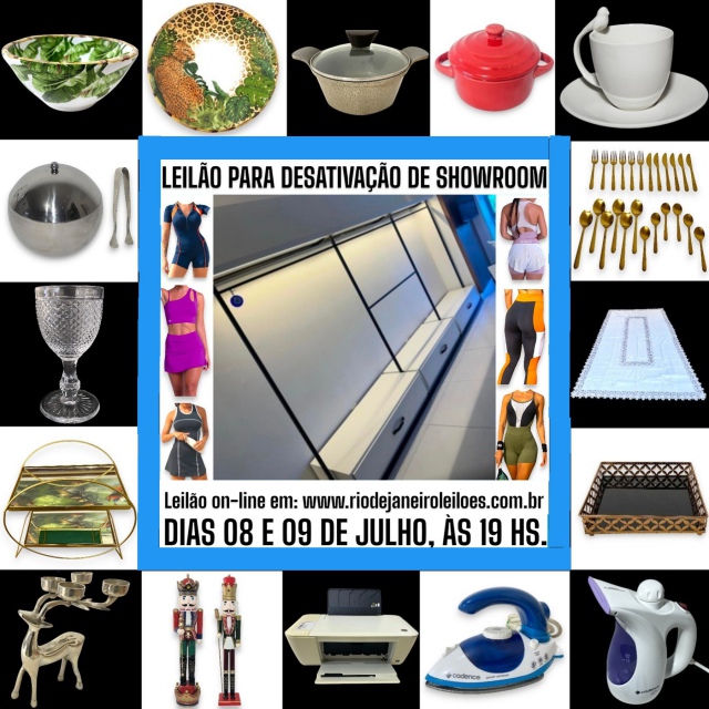 LEILÃO PARA DESATIVAÇÃO SHOWROOM