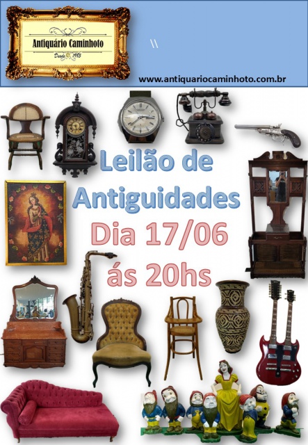 58º  LEILÃO ANTIQUARIO CAMINHOTO