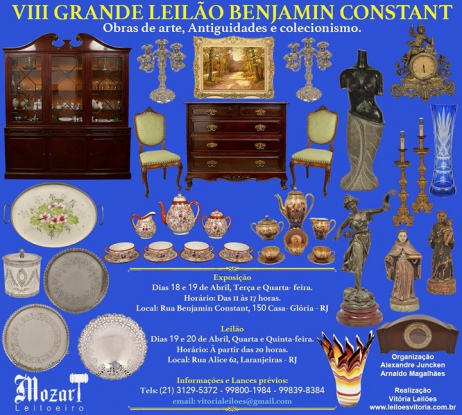 VIII Grande Leilão Benjamin Constant