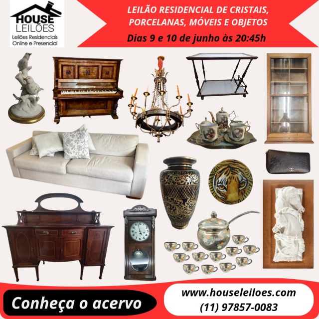 LEILÃO DE ARTE E ANTIGUIDADES