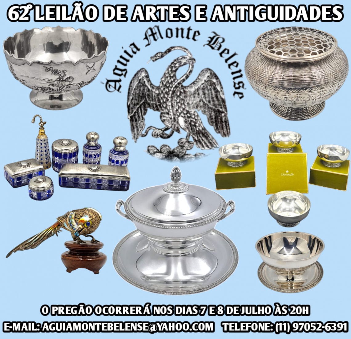 63º LEILÃO DE ARTES E ANTIGUIDADES